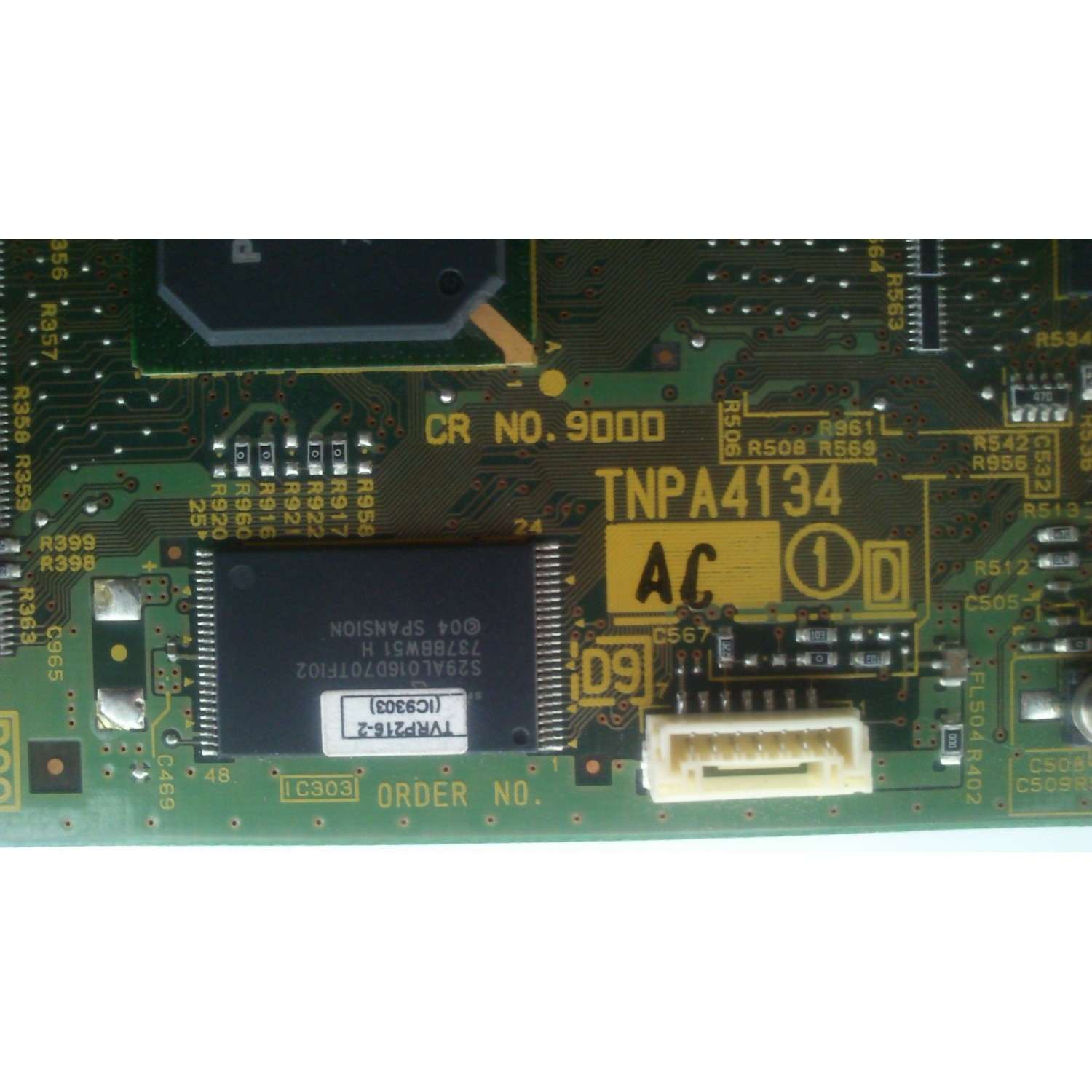 MAIN LOGICA / PANASONIC TZTNP01LNTU / TNPA4134AC / SUSTITUTA TXN/D1HMTUJ / PANEL MC127H27F10 MODELO TH-50PX75X / TH-50PC77U / TH-50PE77U / TH-50PX75U / TH-50PX77U - Imagen 2